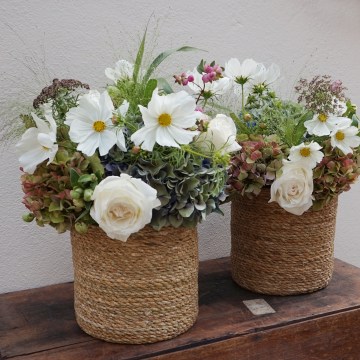 Woven Basket Florals